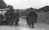 General Avramescu and staff near a Horch 901 in Crimea in 1942