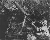 Romanian machinegun at Oituz front, July 1917.