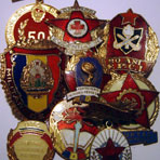 Communist badges and unofficial medals